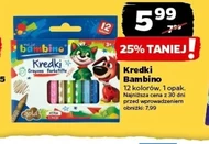 Kredki Bambino