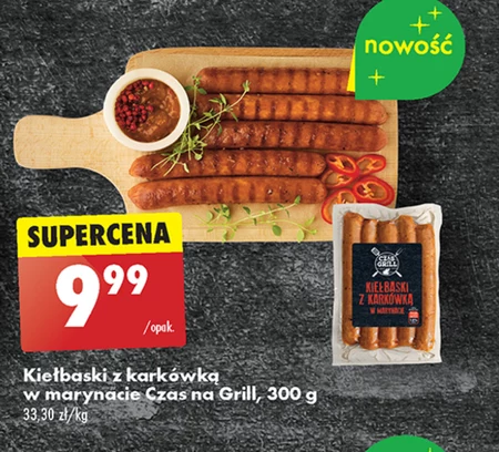 Kiełbaski na grilla Czas na grill