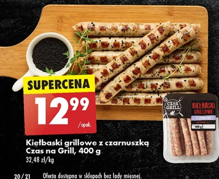 Kiełbaski na grilla Czas na grill