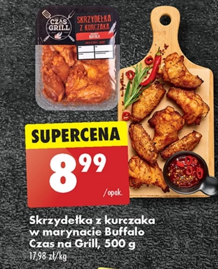 Skrzydełka z kurczaka Czas na grill