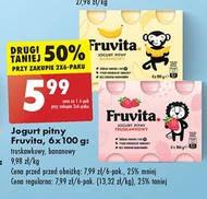 Jogurt pitny FruVita