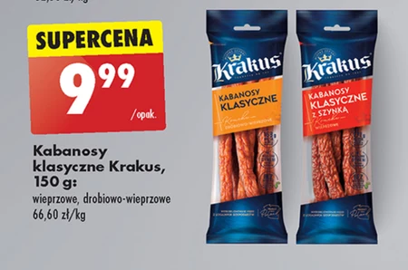 Krakus Kabanosy klasyczne 150 g