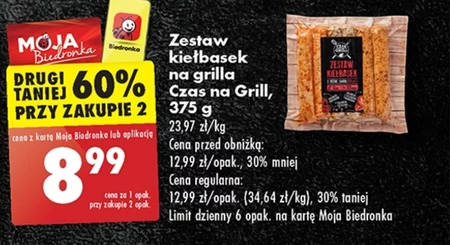 Kiełbaski na grilla Czas na grill