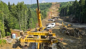 Estakada gigant na S19. Samochody pojadą 80 metrów nad ziemią