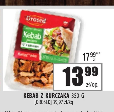 Drosed Kebab z kurczaka 350 g