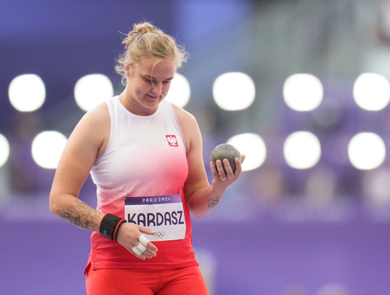 Klaudia Kardasz podczas igrzysk olimpijskich w Paryżu