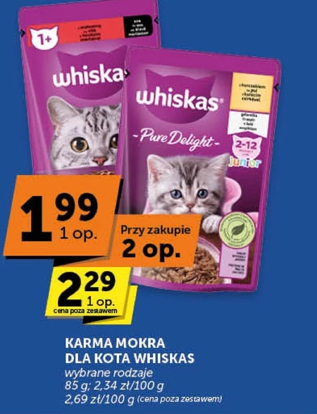 Mokra karma dla kota Whiskas