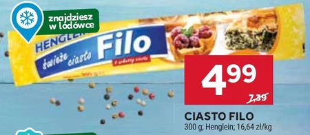 Henglein Świeże ciasto filo 300 g
