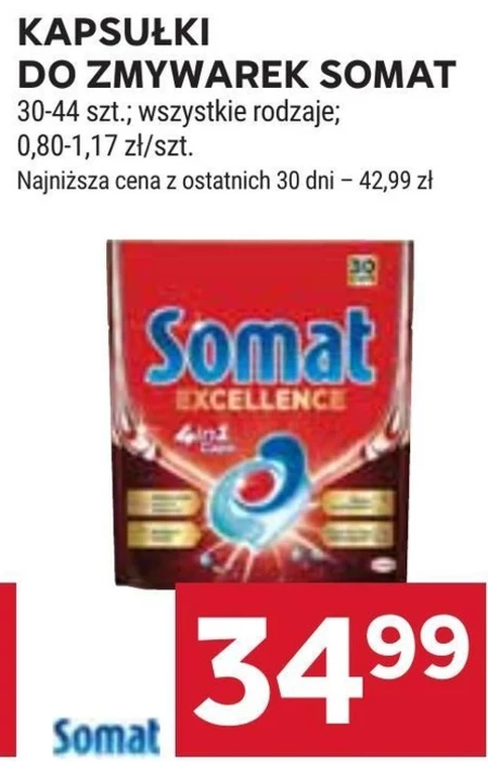 Somat Gold XXL Tabletki do mycia naczyń w zmywarkach 774,4 g (44 sztuki)