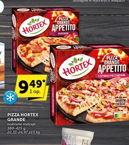 Hortex Grande Appetito Pizza z szynką i pieczarkami 425 g