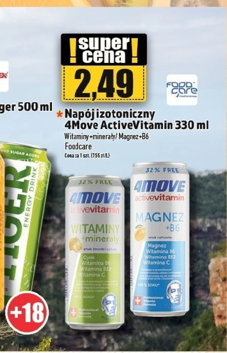 Napój izotoniczny FoodCare