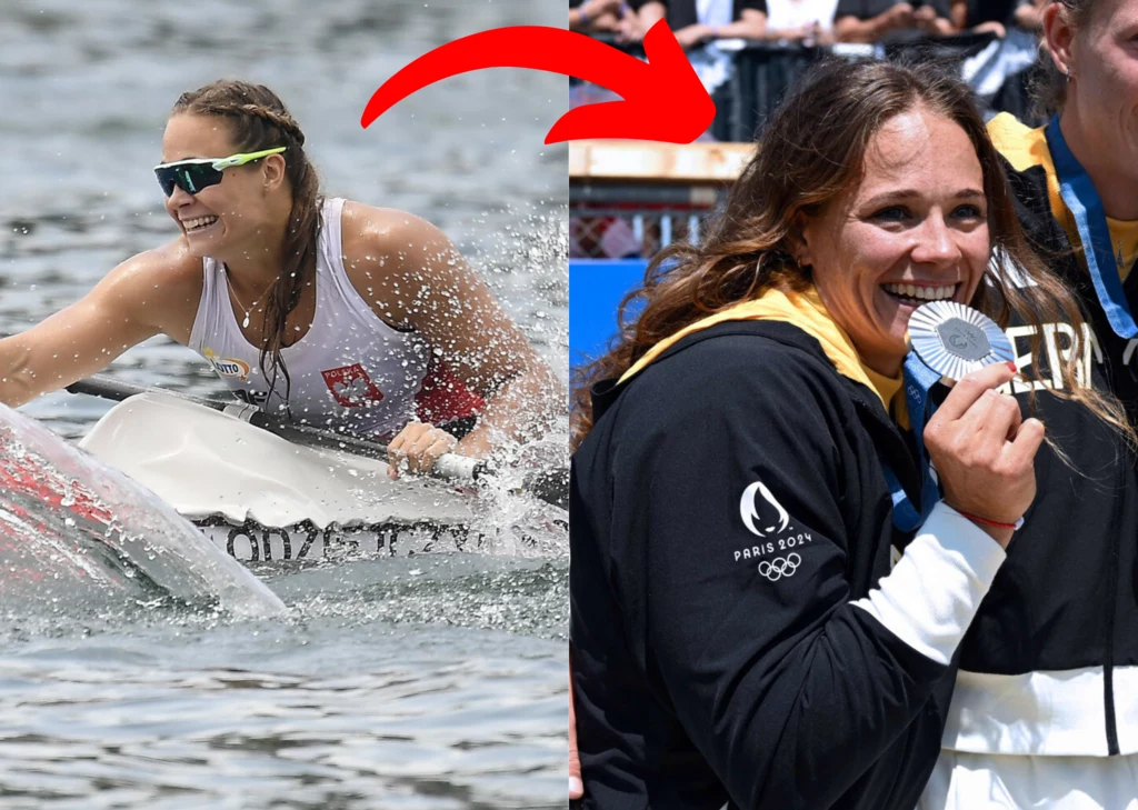 Paulina Paszek w barwach reprezentacji Polski oraz Niemiec Paulina Paszek w barwach reprezentacji Polski oraz Niemiec