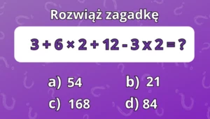 Test IQ: tylko osoba o elastycznym umyśle rozwiąże to ćwiczenie. Masz 10 sekund 