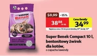 Żwirek bentonitowy Super Benek