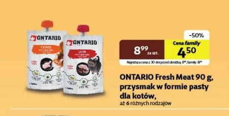 Przysmak dla kota Ontario