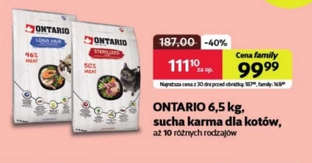 Корм для котів Ontario