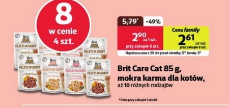 Вологий корм для котів Brit Care