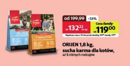 Корм для котів orijen