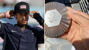 Nyjah Huston pokazał olimpijski medal kilka dni po zawodach