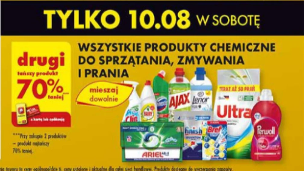 Chemia domowa 70% taniej! Chemia domowa 70% taniej!