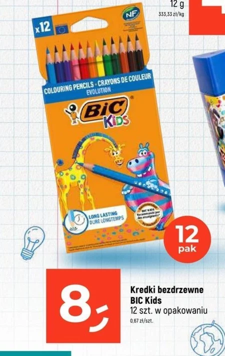 Kredki Bic