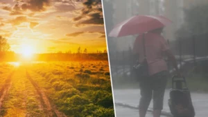 Pogoda w weekend będzie się zmieniać. Sobota będzie bardziej deszczowa, a niedziela - słoneczna. Przez cały czas będzie wiał jednak porywisty wiatr