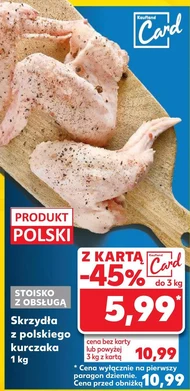 Skrzydła z kurczaka Kaufland