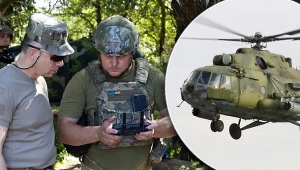 Ukraińcy odkryli słaby punkt. Drugi raz strącili śmigłowiec dronem