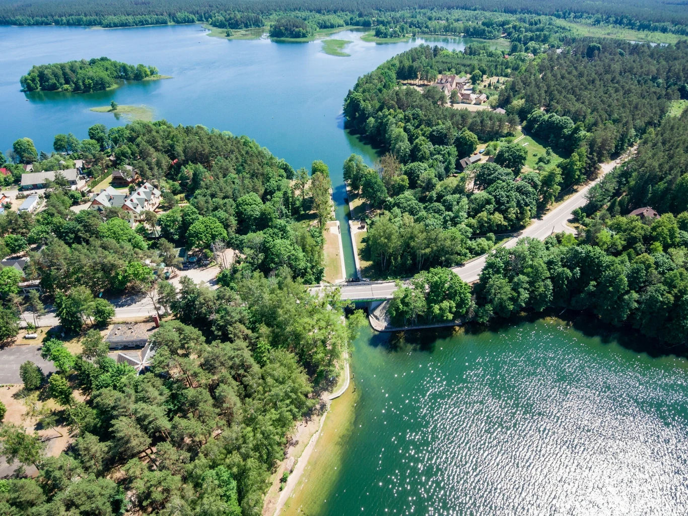 Augustów zachwyca lokalizacją Augustów zachwyca lokalizacją
