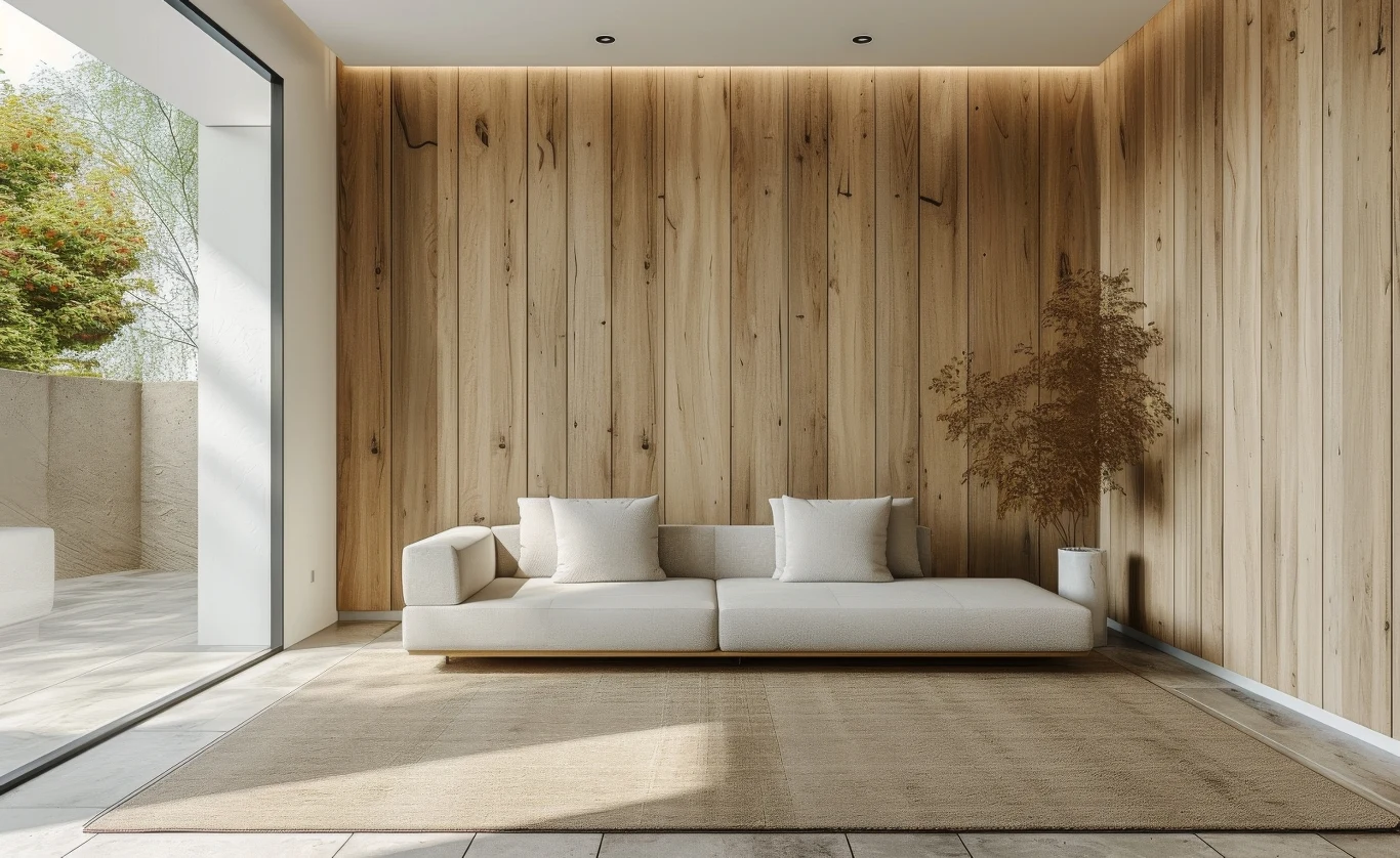 Boazeria nadaje sielskiego klimatu wnętrzom. 