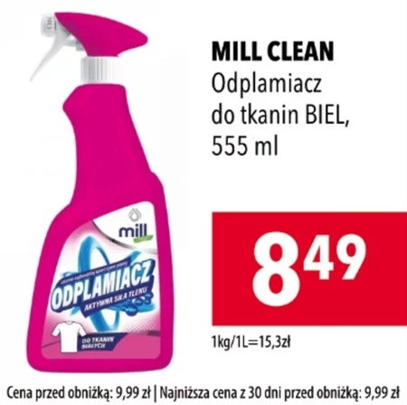 Odplamiacz do tkanin Mill Clean