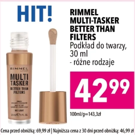 Podkład do twarzy Rimmel