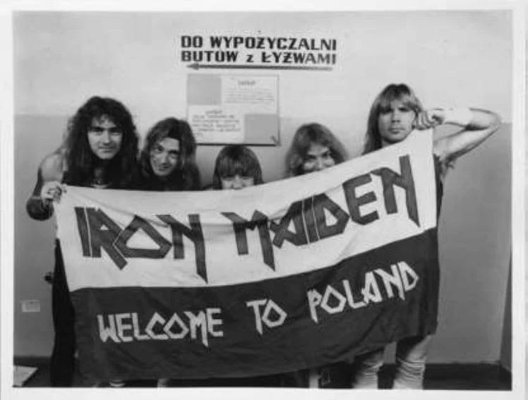 Iron Maiden zostali gorąco powitani w Polsce Iron Maiden zostali gorąco powitani w Polsce