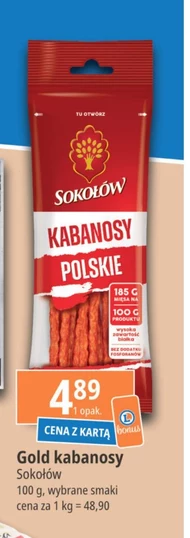 Kabanosy Sokołów