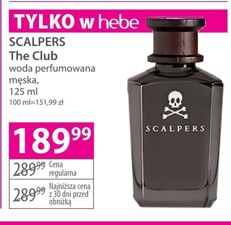 Чоловіча парфумована вода Scalpers