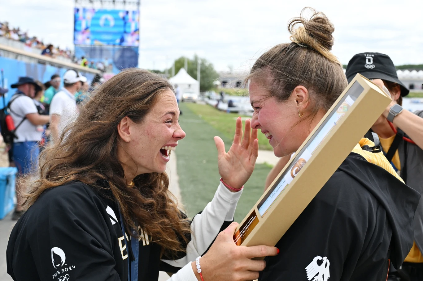 Paulina Paszek (z lewej) ma już na koncie dwa medale wywalczone podczas igrzysk w Paryżu