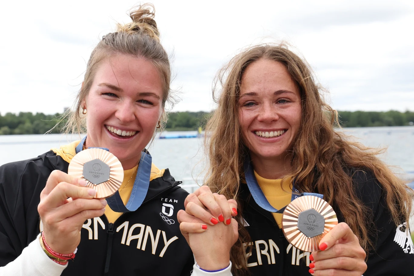 Paulina Paszek (z prawej) i Jule Marie Hake