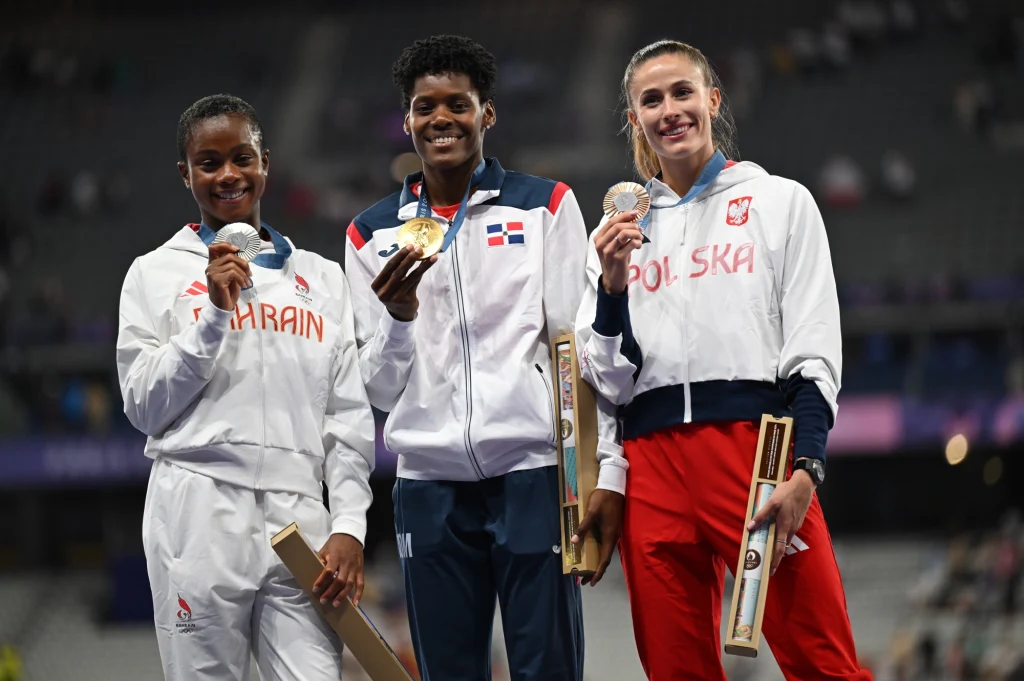 Od lewej: Salwa Eid Naser, Marileidy Paulino i Natalia Kaczmarek