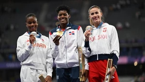 Od lewej: Salwa Eid Naser, Marileidy Paulino i Natalia Kaczmarek