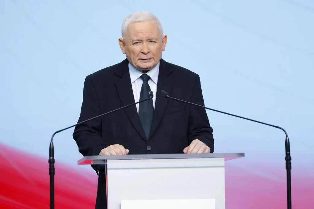 Prezes PiS Jarosław Kaczyński