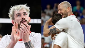 Reprezentacja Polski w siatkówce: Tomasz Fornal, Grzegorz Łomacz, Bartosz Kurek