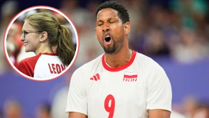 Siatkówka. Reprezentant Polski Wilfredo Leon oraz jego żona - Małgorzata