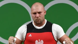 Bartłomiej Bonk w czasie zawodów w Rio de Janeiro