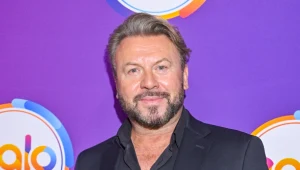 Michał Milowicz podczas ogłoszenia jesiennej ramówki Polsatu w 2024 roku