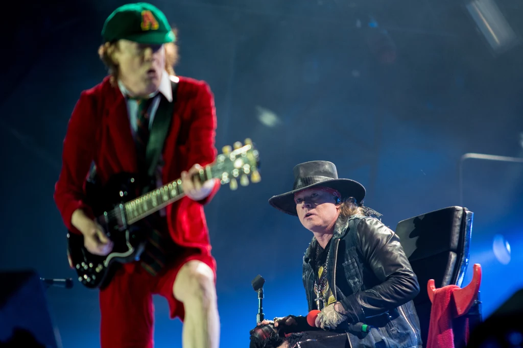  Angus Young i Axl Rose