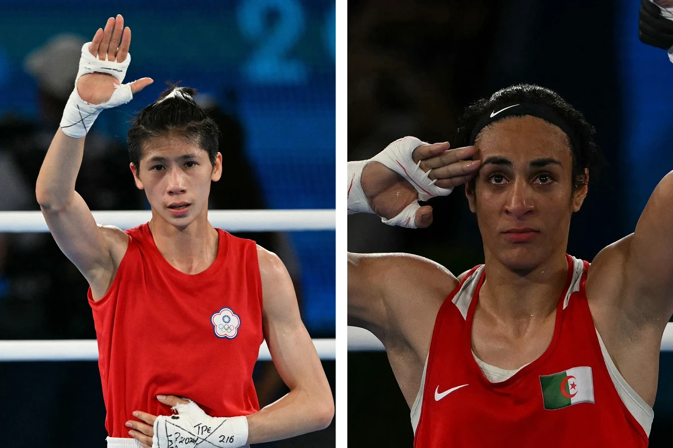 Lin Yu-ting, Imane Khelif