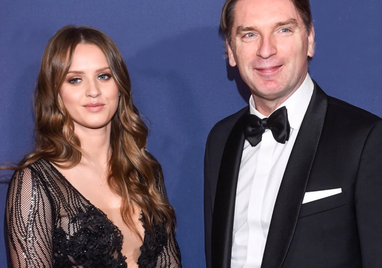 Tomasz Lis i jego córka Pola