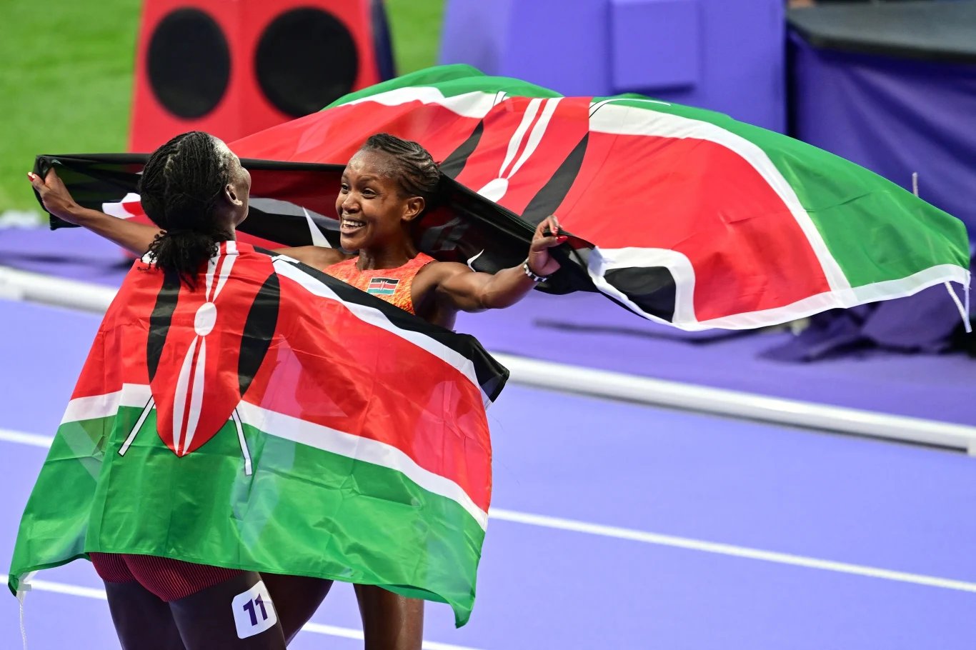 Triumfująca Faith Kipyegon
