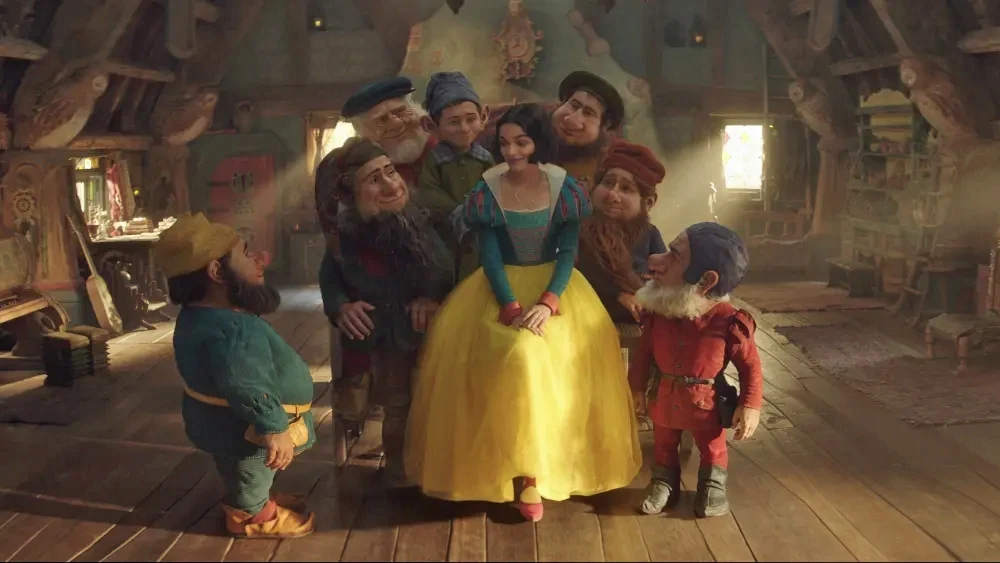 Kadr z filmu "Śnieżka" Kadr z filmu "Śnieżka"