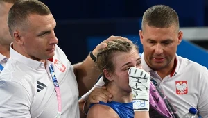 Julia Szeremeta ze sztabem trenerskim